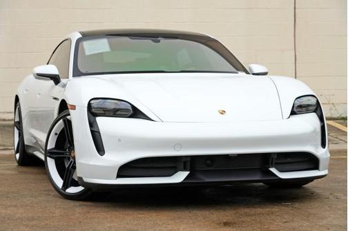 Carrara White Metallic 2020 Porsche Taycan Turbo w/ Premium Package