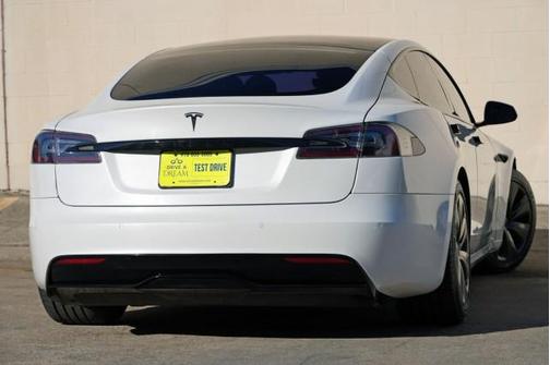 Pearl White Multi-Coat 2021 Tesla Model S Long Range