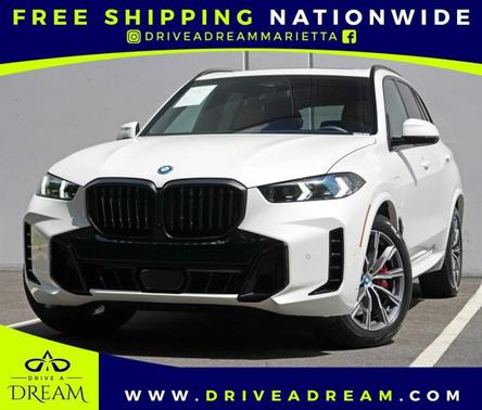 Mineral White Metallic 2025 BMW X5 PHEV xDrive50e