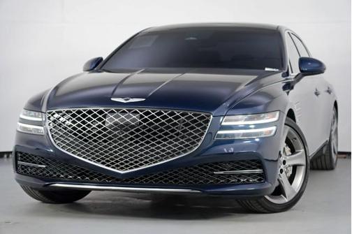 Adriatic Blue 2021 Genesis G80 3.5T RWD