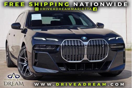 Black Sapphire Metallic 2024 BMW i7 eDrive50 w/ M Sport & Premium Packages