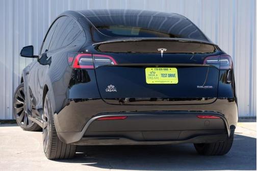 Solid Black 2021 Tesla Model Y Performance Dual Motor All-Wheel Drive