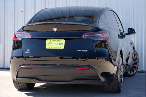 Solid Black 2021 Tesla Model Y Performance Dual Motor All-Wheel Drive