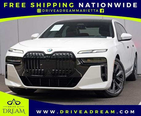 Alpine White 2023 BMW 740 i