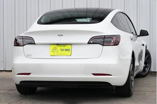Pearl White Multi-Coat 2021 Tesla Model 3 Standard Range Plus