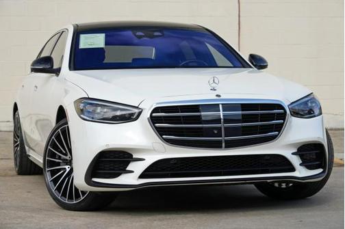 MANUFAKTUR Diamond White 2022 Mercedes-Benz S-Class 4MATIC