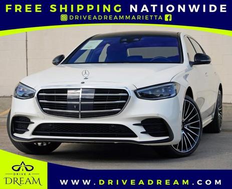 MANUFAKTUR Diamond White 2022 Mercedes-Benz S-Class 4MATIC