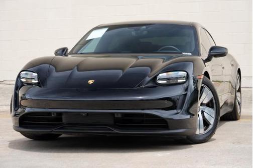 Black 2020 Porsche Taycan 4S