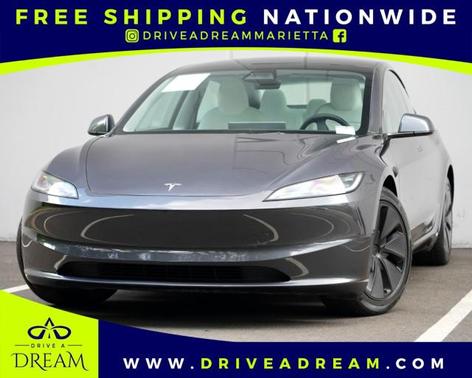 Stealth Grey 2024 Tesla Model 3 Standard Range