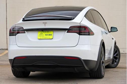 Pearl White Multi-Coat 2022 Tesla Model X Dual Motor All-Wheel Drive