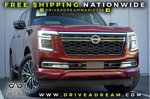 Coulis Red Pearl 2025 Nissan Armada SL 4WD