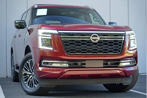 Coulis Red Pearl 2025 Nissan Armada SL 4WD