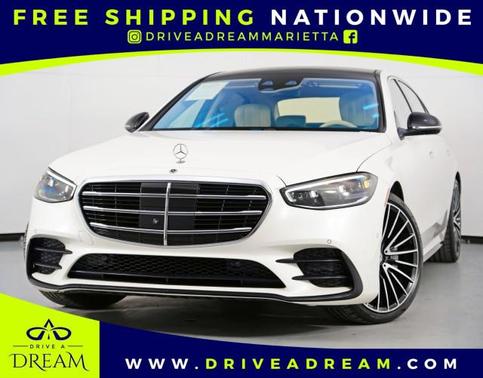 MANUFAKTUR Diamond White 2022 Mercedes-Benz S-Class 4MATIC