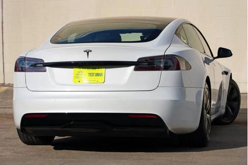 Pearl White Multi-Coat 2021 Tesla Model S Long Range