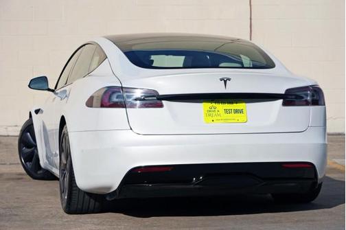 Pearl White Multi-Coat 2021 Tesla Model S Long Range