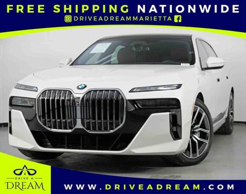 Mineral White Metallic 2023 BMW 760 i xDrive