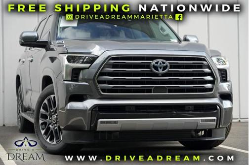 Magnetic Gray Metallic 2023 Toyota Sequoia Limited