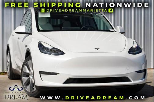 Pearl White Multi-Coat 2021 Tesla Model Y Long Range Dual Motor All-Wheel Drive