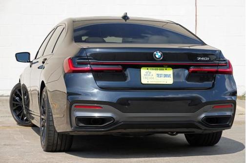 Black Sapphire Metallic 2021 BMW 740 740i w/ M Sport Package