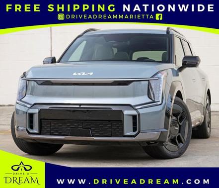 Iceberg Green 2024 Kia EV9 GT-Line