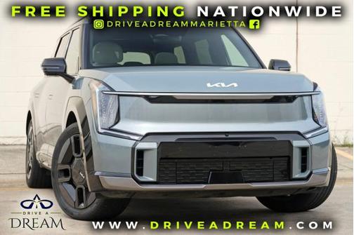 Iceberg Green 2024 Kia EV9 GT-Line