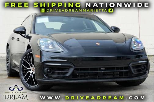 Black 2023 Porsche Panamera Platinum Edition
