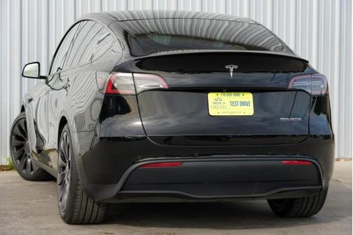 Solid Black 2021 Tesla Model Y Performance Dual Motor All-Wheel Drive