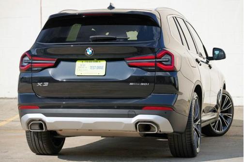 Black Sapphire Metallic 2024 BMW X3 sDrive30i