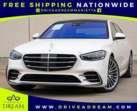MANUFAKTUR Diamond White 2022 Mercedes-Benz S-Class 4MATIC