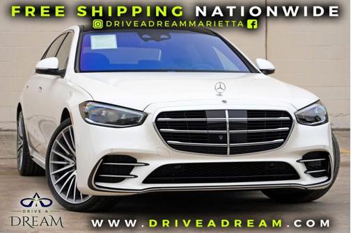 MANUFAKTUR Diamond White 2022 Mercedes-Benz S-Class 4MATIC