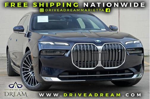 Carbon Black Metallic 2024 BMW i7 eDrive50
