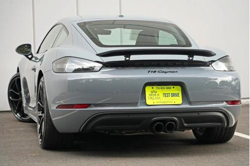 Arctic Grey 2024 Porsche 718 Cayman Style Edition