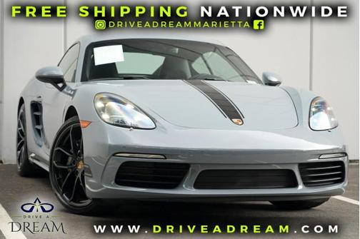 Arctic Grey 2024 Porsche 718 Cayman Style Edition