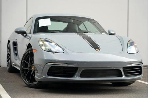 Arctic Grey 2024 Porsche 718 Cayman Style Edition