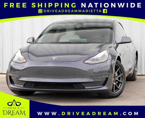 Midnight Silver Metallic 2022 Tesla Model 3 Standard Range