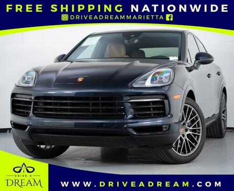 Moonlight Blue Metallic 2021 Porsche Cayenne Cayenne