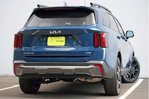 Midnight Lake Blue 2024 Kia Sorento SX