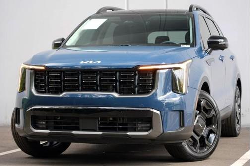 Midnight Lake Blue 2024 Kia Sorento SX