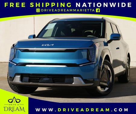 Ocean Blue 2024 Kia EV9 Land