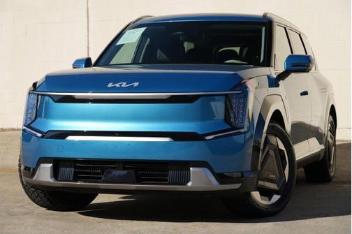 Ocean Blue 2024 Kia EV9 Land