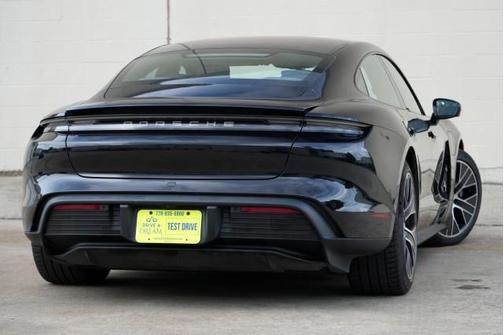 Jet Black Metallic 2022 Porsche Taycan w/ Premium Package
