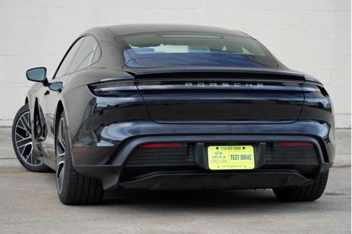 Jet Black Metallic 2022 Porsche Taycan w/ Premium Package