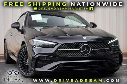 Black 2024 Mercedes-Benz CLE 300 4MATIC Cabriolet