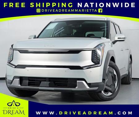 Ivory Silver 2026 Kia EV9 Land