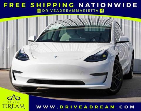 Pearl White Multi-Coat 2023 Tesla Model 3 Standard Range
