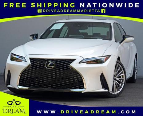 Eminent White Pearl 2022 Lexus IS 300 Base
