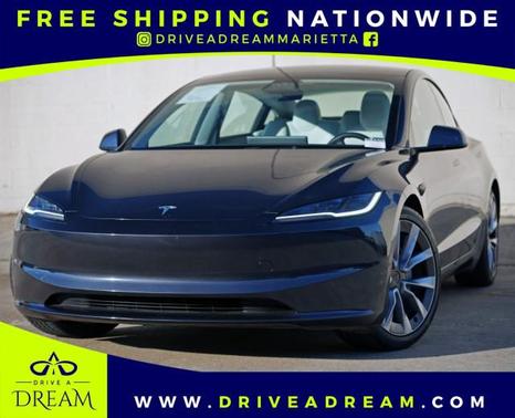 Stealth Grey 2024 Tesla Model 3 Standard Range