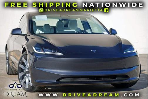 Stealth Grey 2024 Tesla Model 3 Standard Range