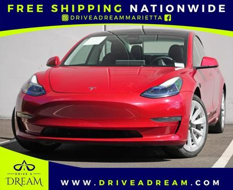 Red Multi-Coat 2023 Tesla Model 3 Standard Range