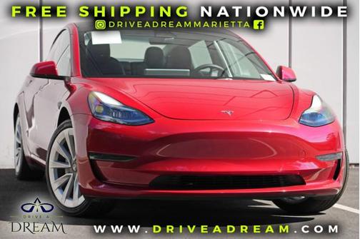 Red Multi-Coat 2023 Tesla Model 3 Standard Range